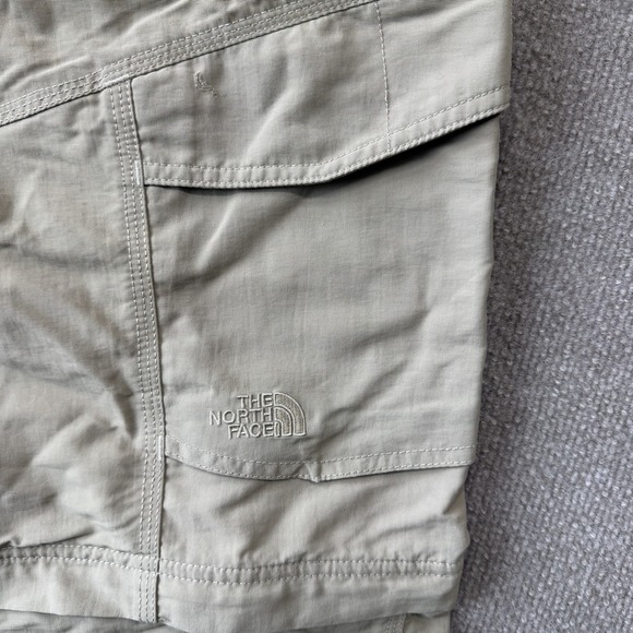 Vtg The North Face Mens Large Spell Out Belted Convertible Cargo Pants Shorts - Picture 7 of 11